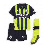 Manchester City Bernardo Silva #20 Replica Away Minikit 2024-25 Short Sleeve (+ pants)